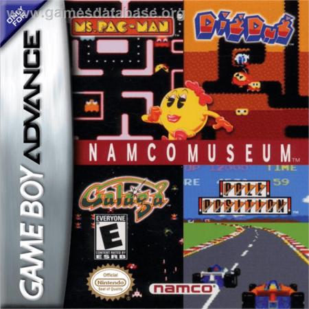 Cover Namco Museum for Game Boy Advance